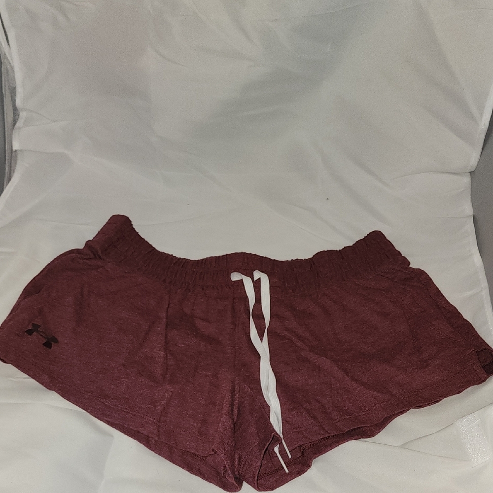 Under Armour Women's Maroon Athletic Shorts